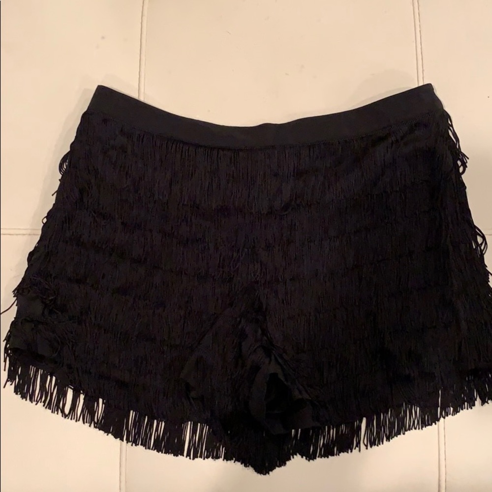 Club Monaco fringe shorts